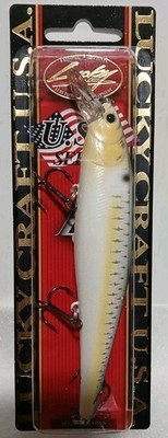 Lucky Craft Pointer 128sp 1oz Jerkbait Gold Threadfin Shad