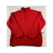 Eddie Bauer EBTEK Fleece Quarter Zip Pullover Sweatshirt Men's Casual Outerwear