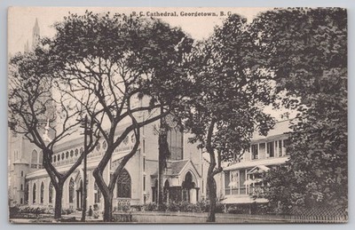 Georgetown Guyana RC Kathedrale Immaculate Conception Lost Building 1913 Fire