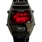 Vintage Y2K Seiko Alba AKA Darth Vader Red LED Watch [Runs Well/New Battery] Jap