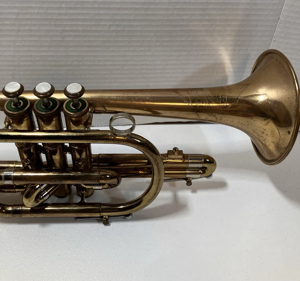 RARE Vintage Los Angeles Olds Ambassador Cornet #117877 1954/55 With Case - Image 4 of 4