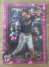 2025 Topps Update Series - Robert Hassell III #US109 Pink Diamante Foil (RC)