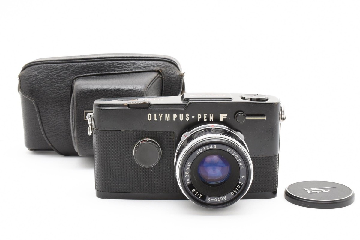 OLYMPUS オリンパス PEN FT 38mm F1.8 Read[Exc+4] Olympus PEN FT Black W/38mm f1.8 lens From JAPAN