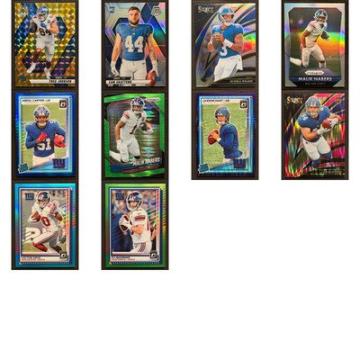 Panini NFL Giants Team Lot #Parallels Prizm s Mosaic s RC s Vets & Legends