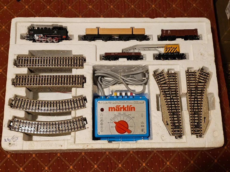 Märklin HO DELTA 2963 set treno elettrico merci DB - Immagine 2 di 4