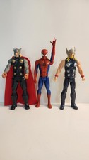 Hasbro Marvel Titan Series THOR (2) and SPIDERMAN 12