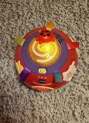 Vtech Move and Crawl Colorful Baby Self Rolling Music Light up Learning Ball Toy