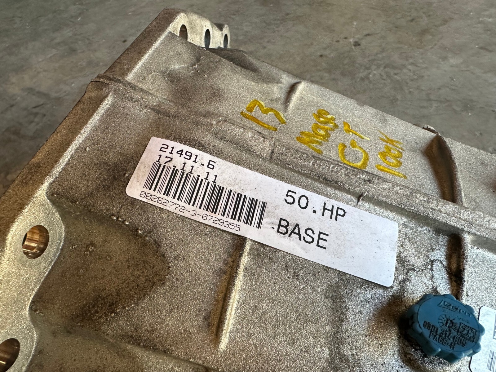 AUTOMATIC TRANSMISSION ASSEMBLY OEM 2008-2012 MASERATI QUATTROPORTE GRANTURISMO