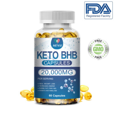 Keto Diet Pills 20,000mg Best Weight Loss Fat Burner Carb Blocker Diet ACV Pills