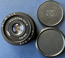 Soviet Lens INDUSTAR 50 - 2  3.5/50 mm copy Tessar mount m42 Zenit Praktica