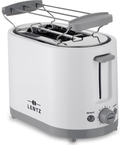 LENTZ Frühstücks-Set Toaster Kaffeemaschine Kaffeeautomat Set Toastautomat weiß - Bild 3 von 3
