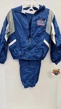 Columbus Bluejackets Hockey Windsuit Mighty Mac Sports Kids Jacket & Pants Sz 7