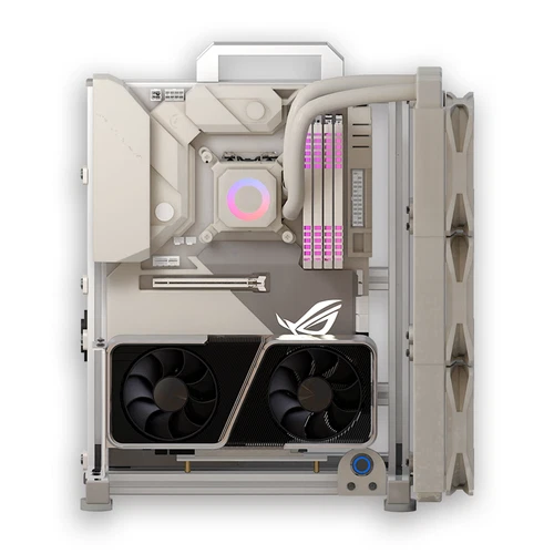 DIY Open Frame Wärmeableitung Aluminiumlegierung Computer Gehäuse ATX/MATX/ITX