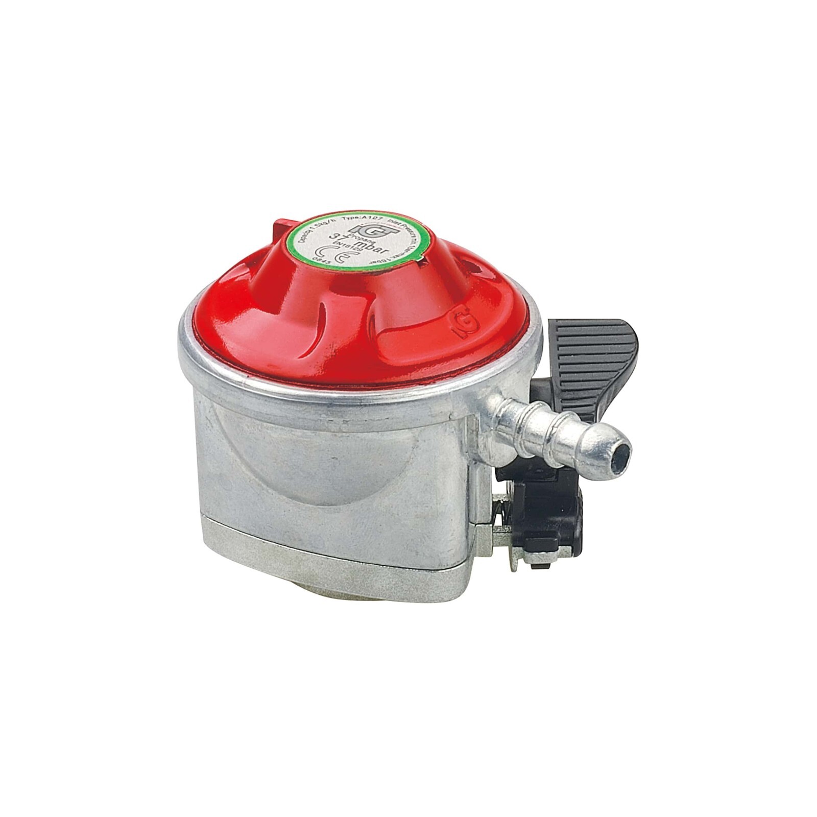 BBQ Propane Patio Gas Regulator 27mm Clip On Flogas Calor 37mbar Camping Caravan