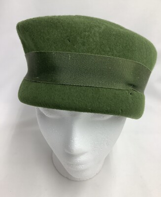 Vintage wool hat Ritz by Henry Pollak Vtg Ladies Henry Pollak Ritz Hat 100% Wool Brown w/ Brown  main image 2