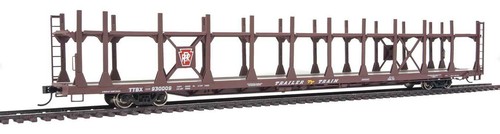 Spur H0 - Walthers Flatcar Bi-Level Open Auto Rack Pennsylvania -- 8021 NEU | Zustand: Neu
