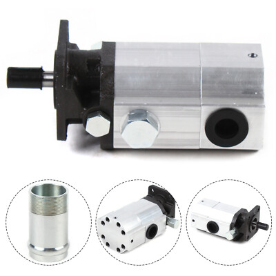 For Wood 16GPM Hydraulic Log Splitter Pump 2 Stage Hi Lo Gear Pump Logsplitter