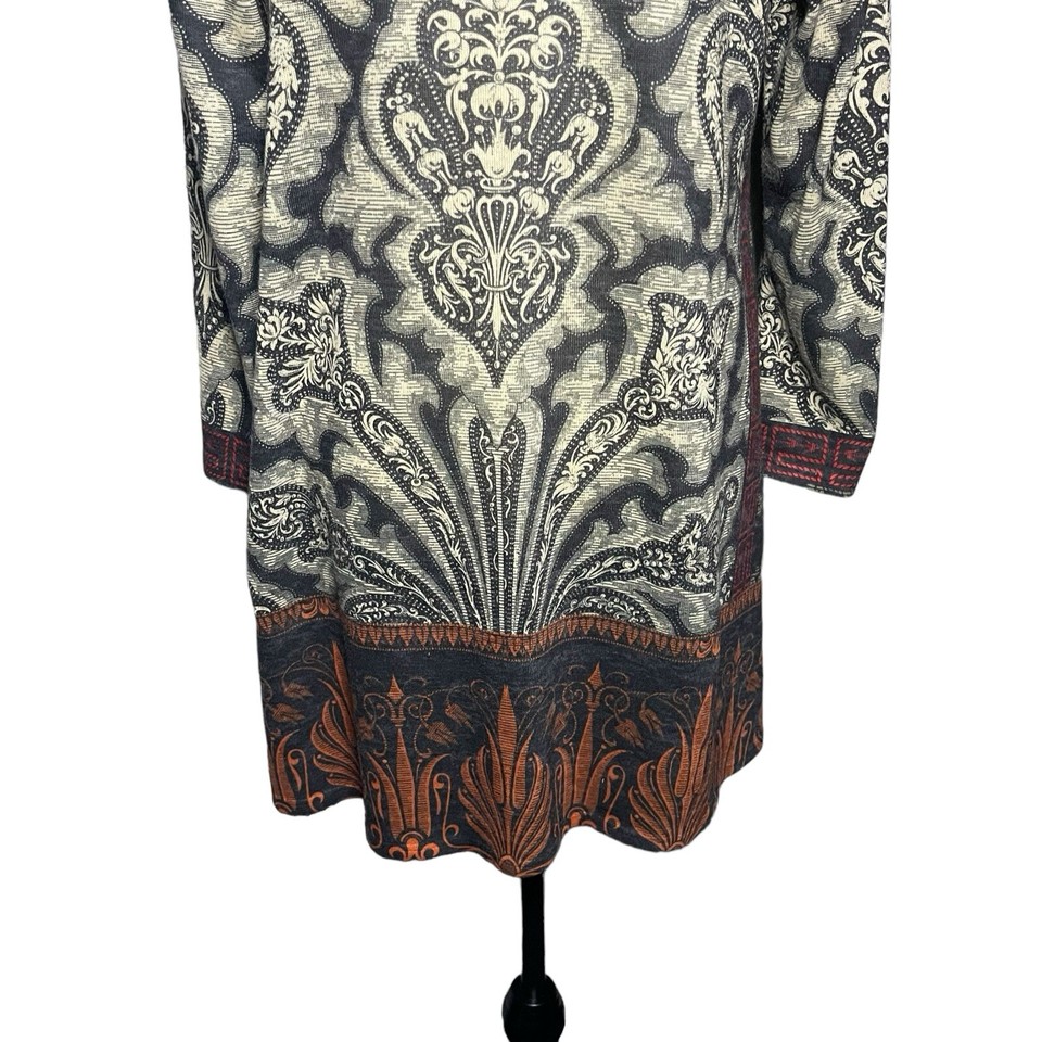 Amma Designs Made In LA Tunic Style Top Women’s M Mix Media Artsy Boho