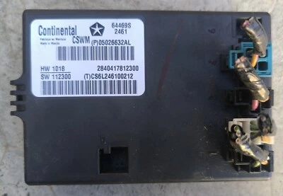 Chrysler Lancia Voyager V / RT - Module de contrôle de siège - 05026632AL - Photo 1/2