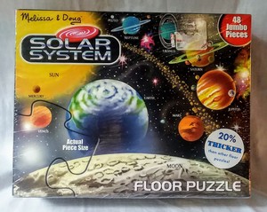 Details About Melissa Doug Solar System Floor Puzzle 48 Pcs Fun Learning New Unopened