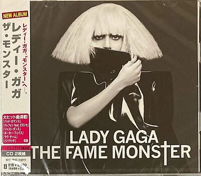 Lady GAGA SEALED BRAND NEW 2 CD The Fame Monster With 3 Bonus Tracks Japan OBI - Image 1 of 2
