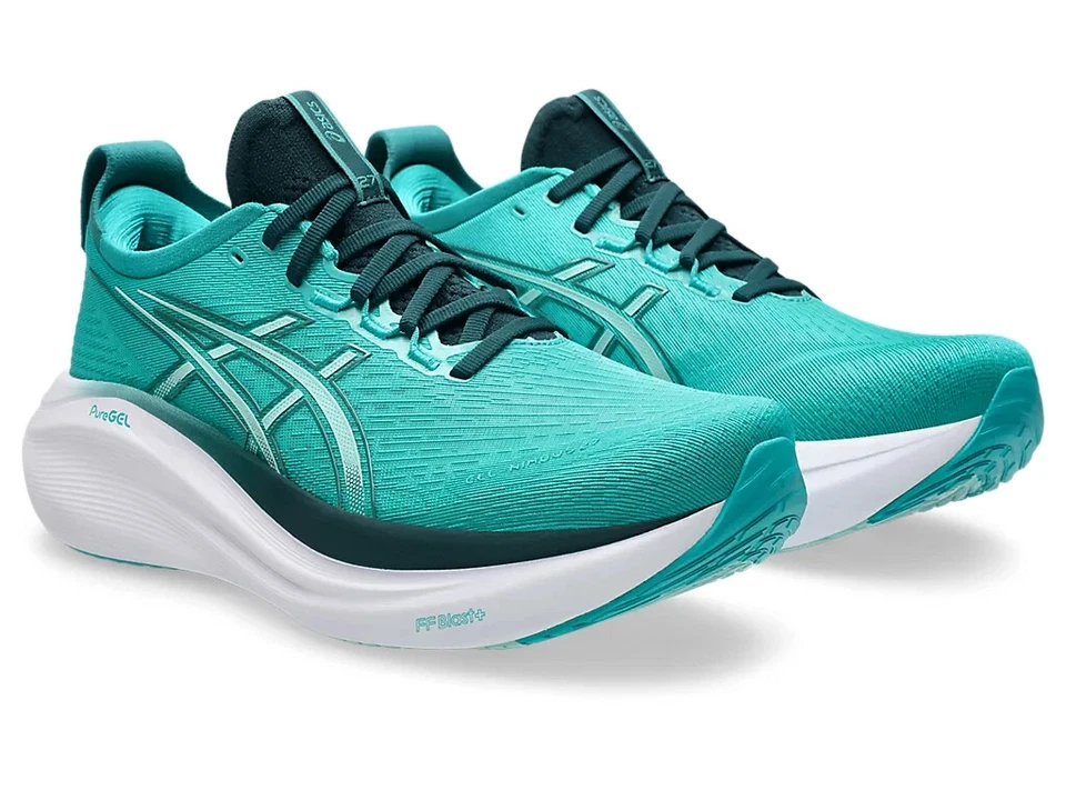 Nuove scarpe da corsa asics GEL-NIMBUS 27 1011B958 400 spedizione gratuita!! - Immagine 4 di 4