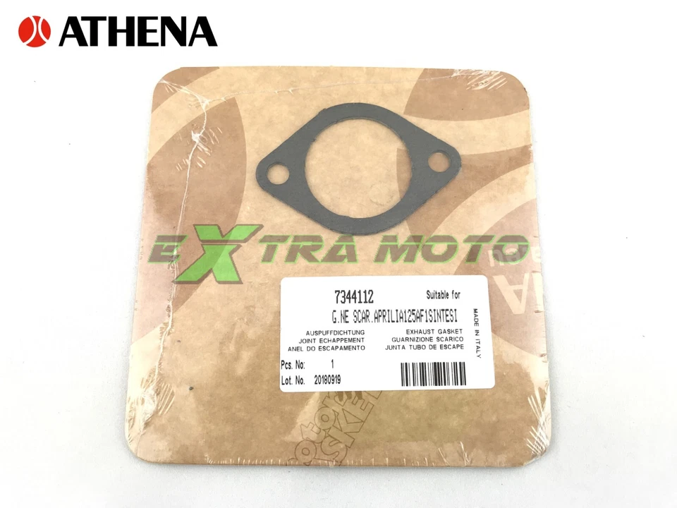 ATHENA GUARNIZIONE COLLETTORE SCARICO MARMITTA APRILIA RS 125 2004 2005 2006 2007 2008