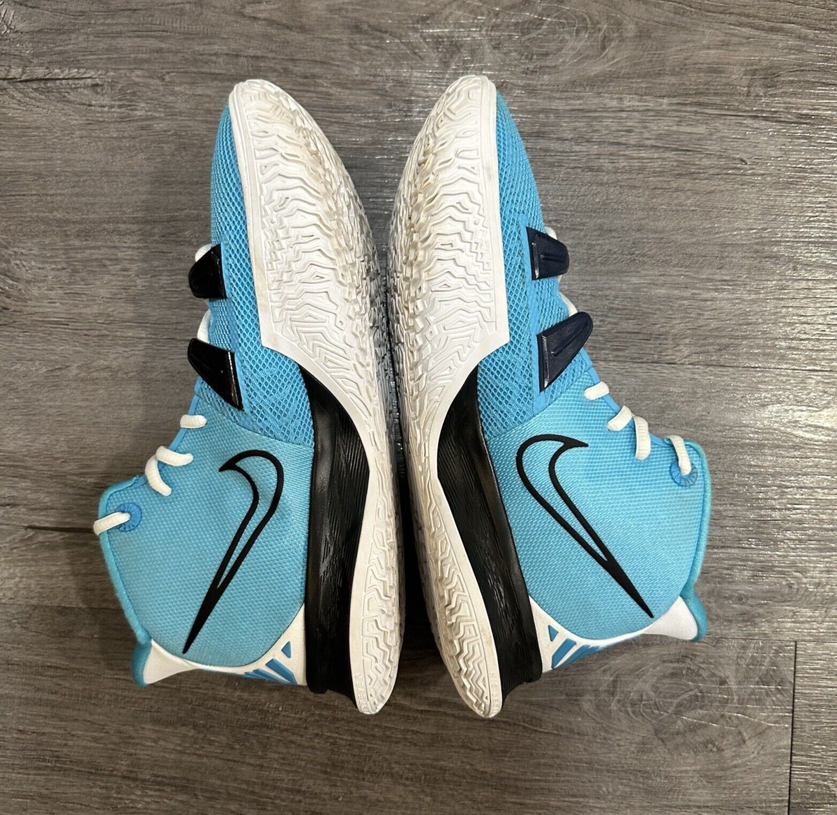 Nike Kyrie 7 ID Mens Basketball Shoes Blue Black White DA7567-991