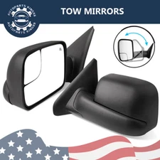 for 2002- 2008 Dodge RAM 1500 2003-2009 Ram 2500 3500 Tow Mirrors Power Heated