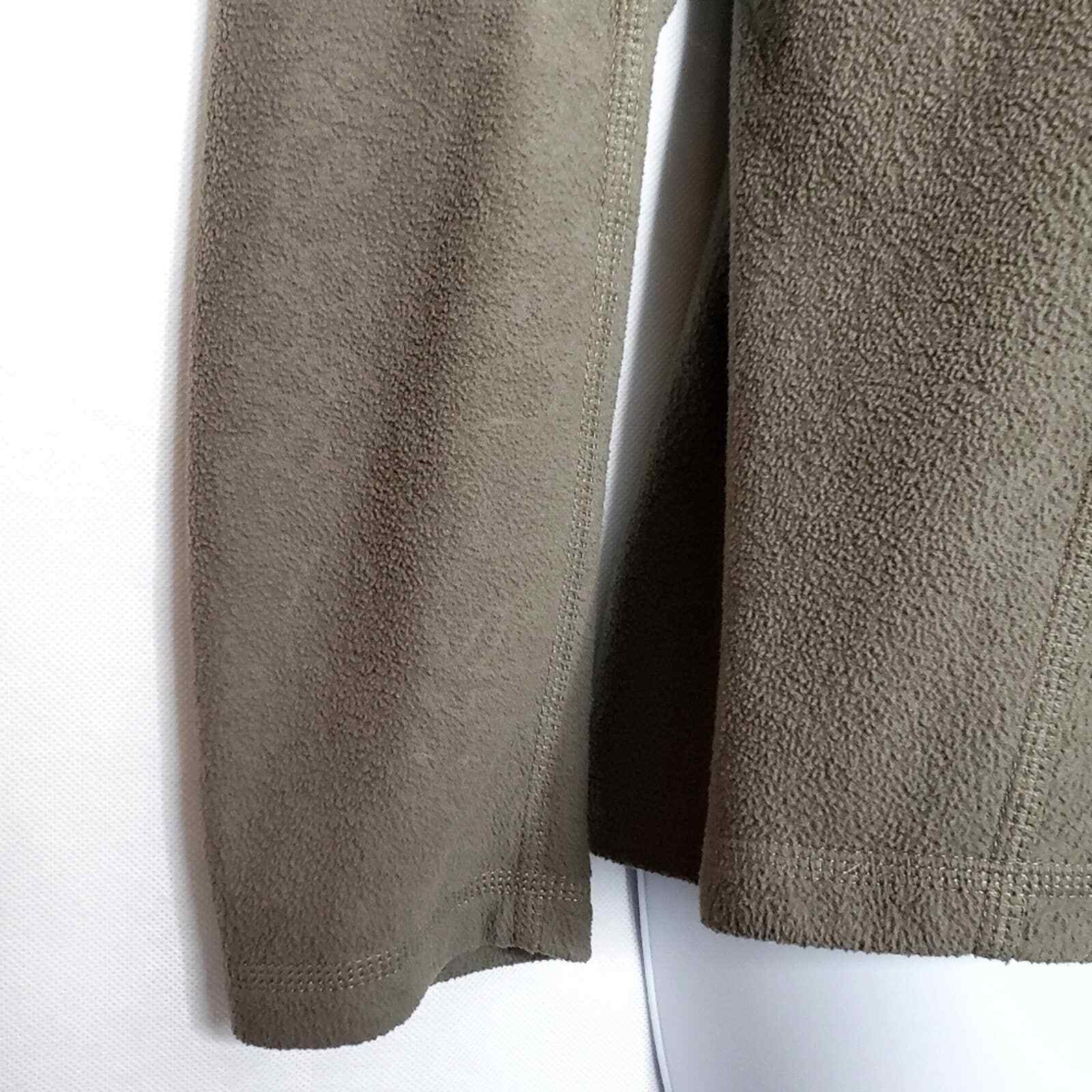 The North Face Brown Basic Layer Light Fleece Swe… - image 5