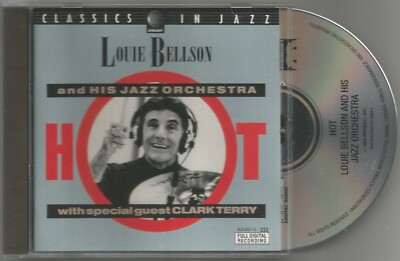LOUIE BELLSON and HIS JAZZ ORCHESTRA HOT CD Album SUPERB CONDITION