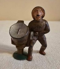 Vintage Manoil Barclay 47 Lead Toy Soldier with Spotlight Anti-Aircraft