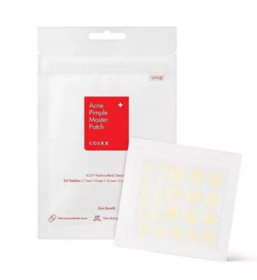COSRX ACNE PIMPLE MASTER PATCH (24 STÜCK) Anti-Pickel Patch gegen Akne 3 Größen