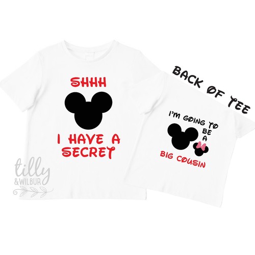 Big Cousin Mickey Mouse Boys T-Shirt | eBay