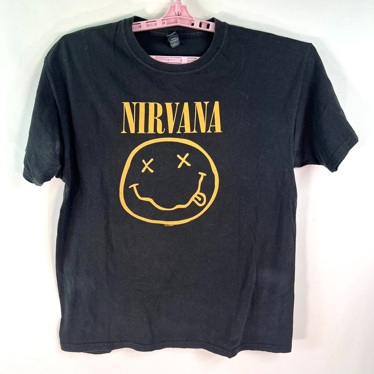 Nirvana Tour Shirt Adult Large Black M&O Tag | eBay