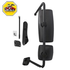 Black Door Mirror Driver Side Lh For 2002-2018 International 4300 4200 Left Side Black Door Mirror Driver Side Lh For 2002-2018 International 4300 4200 Left Side