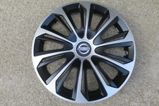 4 Alu-Design Radkappen 15 Zoll STRONG schwarz/silber für Nissan
