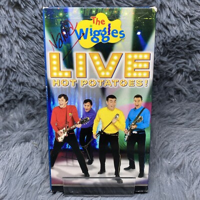 The Wiggles - Live Hot Potatoes VHS Tape 2004 Hit Entertainment