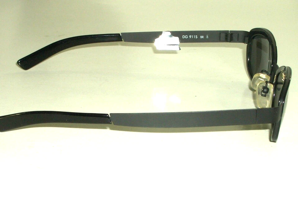 GAFAS DE SOL DOLCE & GABBANA ITALY DG 911S BR 140 ELEGANTES LENTES TONO GRIS NUEVAS Foto 4 de 4