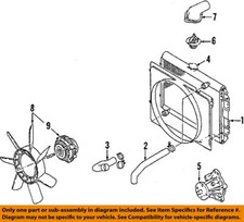 Isuzu Oem 84-85 Pickup-radiator 8941600014 Isuzu Oem 84-85 Pickup-radiator 8941600014