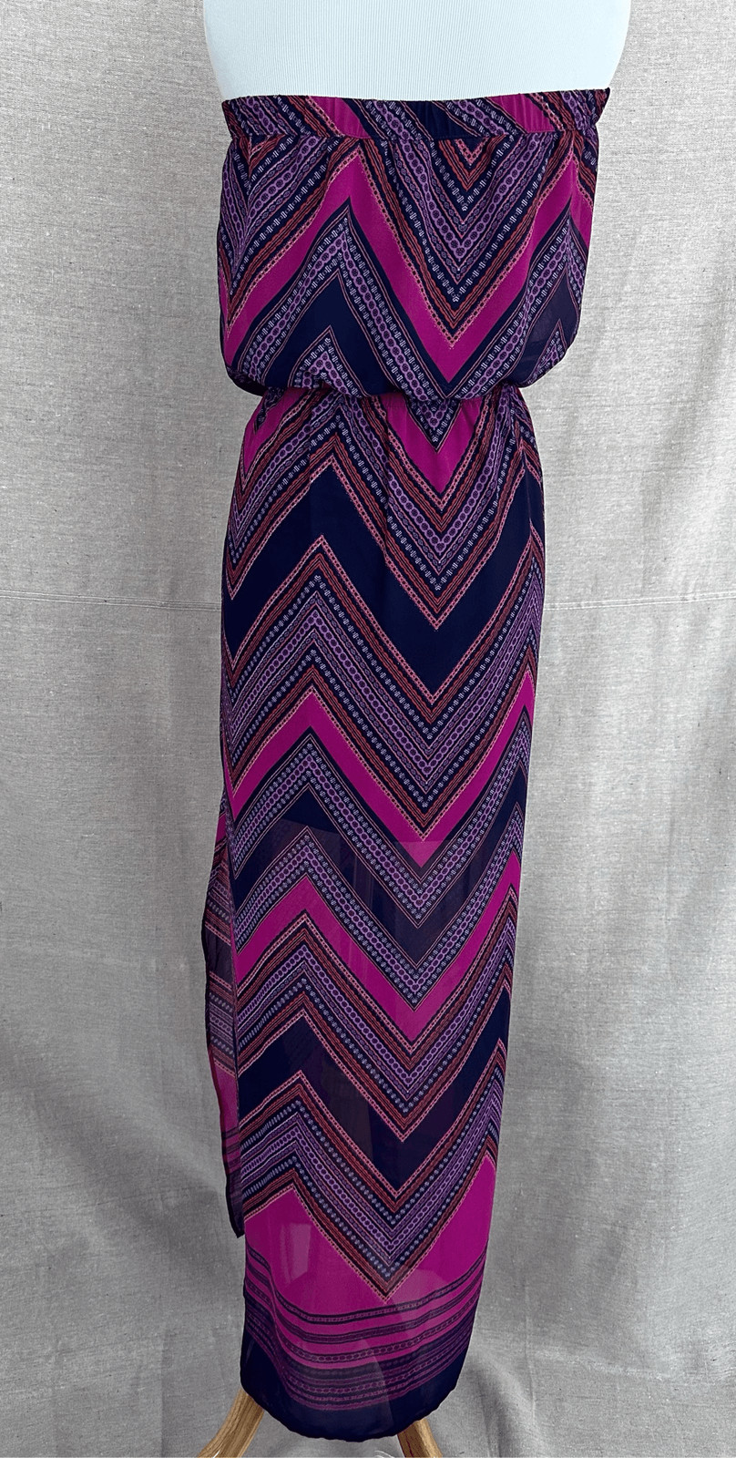Express Patterned Dress size L - image 3