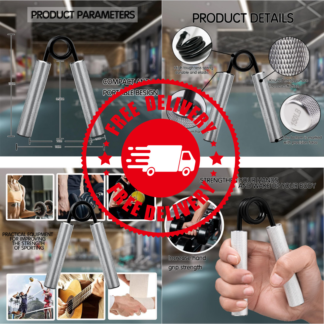 3 PcsGrip Strength Trainer Heavy-Duty Hand Grip Strengthener for Wrist & Forearm