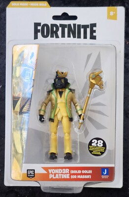 Fortnite Solo Mode-Mode Solo Yond3r Platine Figure Epic Games 2022 Jazwares 