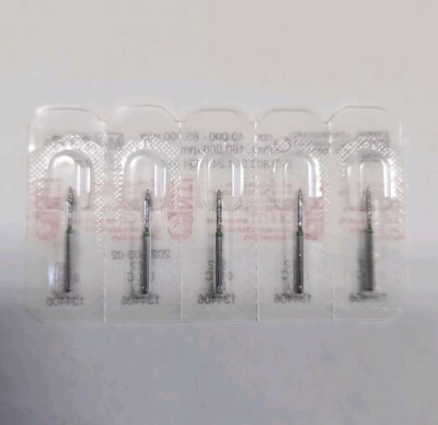 *5-Pieces* NTI Diamond Bur Friction Grip Shank Coarse  862-010C-FG