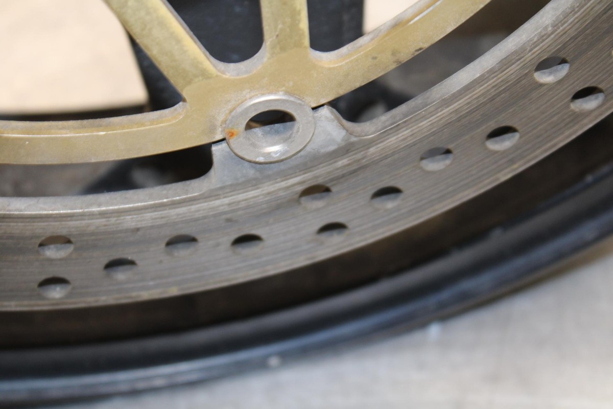 フォルダー5  12インチ 2000 Kawasaki Ninja ZX12R ZX1200A FRONT LEFT RIGHT BRAKE