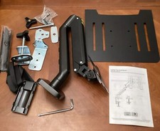 MOUNT PRO - Laptop Stand Desk Mount, 2 In 1 Function Monitor Laptop Mount PR8005