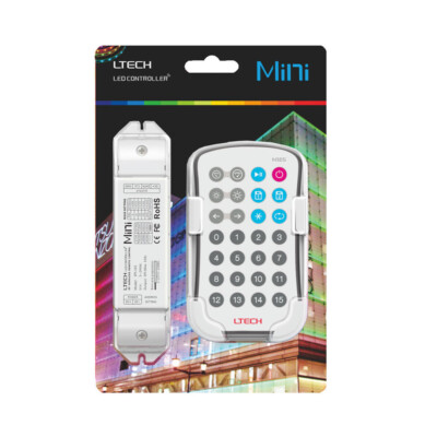 LTECH LED SPI Pixel Strip Controller Dream Magic RF Remote ws2812/2811 LED Strip