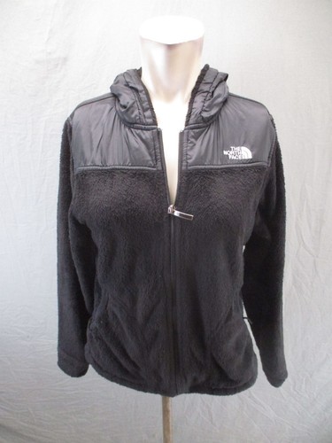 The North Face Size S Womens BLK Full Zip Stand Collar Pocket Hi-Pile Jacket 357 - Bild 1 von 12