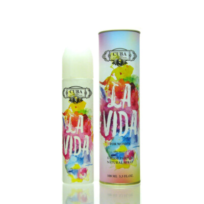 Cuba Paris La Vida Eau de Toilette 100 ml EDT Spray Damen NEU OVP