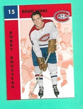 (1) BOBBY ROUSSEAU 1995-96 PARKHURST RETRO # 77 CANADIENS NM+ (W9635)  